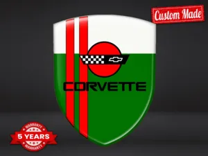 Corvette Pegatinas Vehículo Durables Alta Calidad Profesional